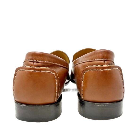 Cole Haan Stitched Moc Toe Loafers Womens 8.5 B Leather Slip-On Flats - Picture 8 of 16